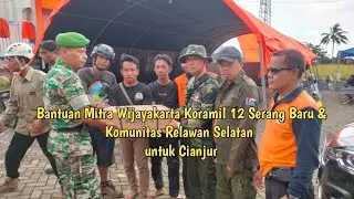 Part 1 | Terjun Langsung ! Koramil 12 SB bersama  relawan selatan ke lokasi gempa bumi di Cianjur