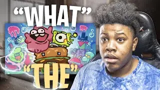TWOMAD AND PATRICK WILDIN🤣The Ultimate“Spongebob Squarepants Movie” Recap Cartoon Reaction