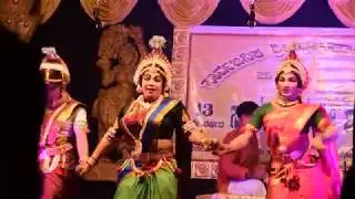 Shashikant shetty in Ambe or Amba part :- Yakshagana  beautiful dance !!!!
