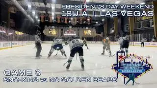 Sno-King 17U Dev | Game 3 vs NC Golden Bears | Vegas President's Day 18U A Tournament | 2.15.2026