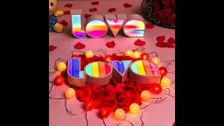 Love LED neon light lamp