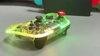 wow, transparent game controller, Ajazz AG190 #gamepad #controller