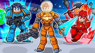 Having an OP DARK DIVERS FAMILY in Roblox!