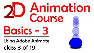 2D Adobe Animate Course - Basics 3: Timing And Workflow Techniques (Free 2D Animation Course)