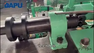 how to add machine oil for DP25-80 double wire chain link fence machine