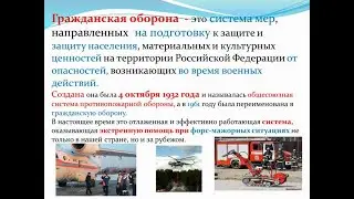 28.01.21 ЛЕКЦИЯ №1 ГО ЧС ТЕМА: 