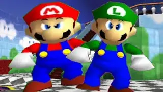 Mario and Luigi argues