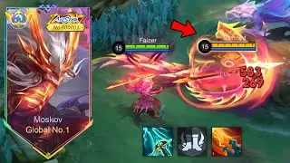 GLOBAL MOSKOV BEST 1 HIT BUILD 2024 (recommended build and emblem) - MLBB