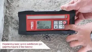 Hilti PR 30-HVS A12 - Kusursuz aks hizalama