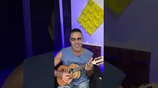 Rifa / Cavaco em Faia, tampo em Cedro envelhecido + case + captador + frete grátis -
