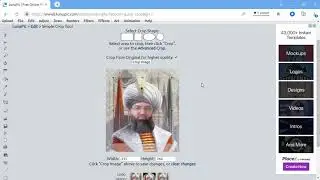 Resimlerinizi Yuvarlak İçine Alma- Program Yüklemeden-Online