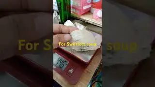 Swiftlets nest for soup.