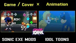 SONIC EXE MODS | ANIMATION x GAME/COVER | FNF