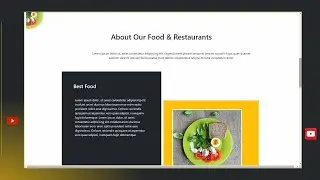 How To Make Website Using HTML & CSS | Restaurant Website Using HTML & CSS |Tutorial 03  #html #css