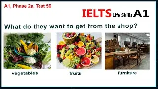 IELTS Life Skills A1 Listening Test 56 ►  New 2025 🇬🇧