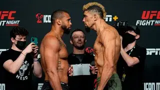 Todas as encaradas da pesagem do UFC Vegas 38