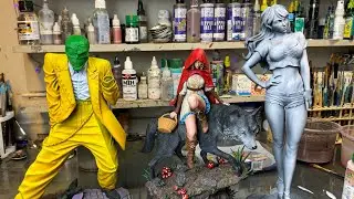 20 HORAS Pintando Impressão 3D Para Comemorar 20 Mil Inscritos!