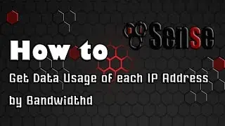 [Pfsense] How to know internet data usage of each IP address by bandwidthd
