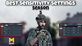 Best Sensitivity Settings for Call Of Duty Mobile Season 5 | Season 5 All Sensitivity Settings