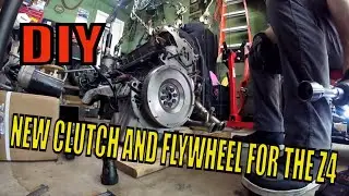DIY Clutch and flywheel replacement for BMW Z4 build