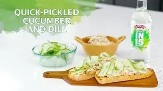 Easy Smoked Mackerel Pate with Quick-Pickled Cucumber and Dill on Toast Recipe - Sarson's