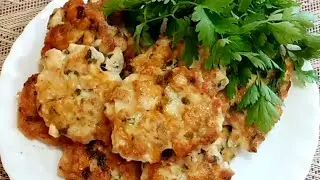 Рубленые куриные котлеты. Кето рецепт.