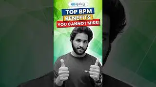 Top BPM Benefits You Cannot Miss! #bpm #businessprocessmanagement