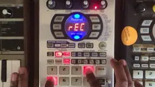 Making a Beat with Vinyl and SP404