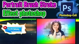 Portrait Brush Stroke Effect Photoshop 