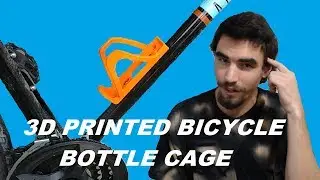 Bicycle Bottle Cage / Holder Design and 3D Print