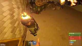 how to trap someone at outpost recycler