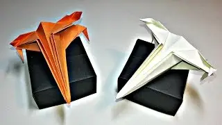 Origami Tutorial | Star Wars X-Wing Starfighter