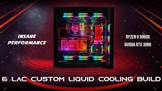 6 Lakh Custom Liquid Cooling PC Build | RIG VeDA | Gaming PC & Gear