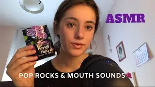 ASMR - MOUTH SOUNDS (pop rocks)🍇