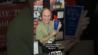 Sensi Benny Urquidez accepts 2024 KKHOF Nominee David Lee Roth