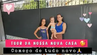 TUOR PELA NOSSA NOVA CASA / AINDA NAO ESTA TUDO MONTADO MAIS MOSTRAMOS MESMO ASSIM 😊