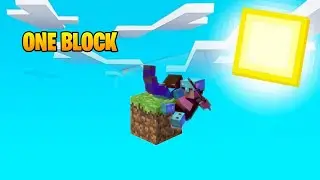 Minecraft one block 2 player survive