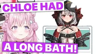 Chloe Took A Very Long Bath, Koyori Reveals (Hakui Koyori & Sakamata Chloe / Hololive) [Eng Subs]