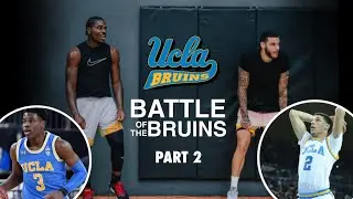 PART 2 | NBA Lonzo Ball and Aaron Holiday GO AT IT during CRAZY 1v1! BATTLE OF THE UCLA BRUINS
