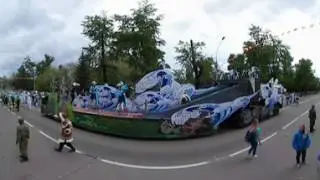 Иркутску 356 лет. 360° видео. Карнавал на день города
