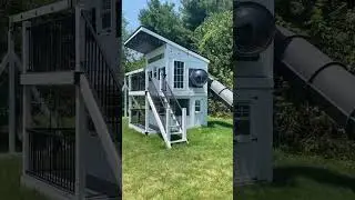 Backyard Transformation | Swing Set Play House