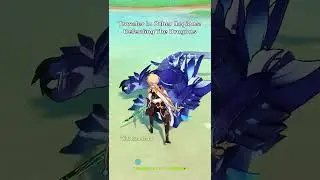 Genshin Impact Traveler In Natlan Transforms Into Dragon