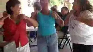 Grandmas warming up their boobs