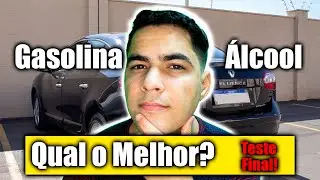 GASOLINA x ÁLCOOL QUAL COMPENSA MAIS? Esse foi o RESULTADO do Meu TESTE!
