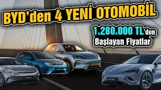 BYD 4 Yeni Modeli - Dolphin, Seal U EV, Han ve Seal Özellikleri ve Fiyatları