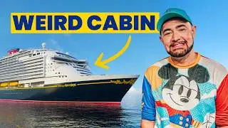 We Board Disney's STRANGEST Ship And Stay In An Even STRANGER Room!