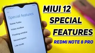 MIUI 12 New Special Features on Redmi Note 8 Pro
