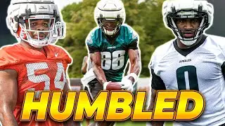 Eagles STAR DE “Not Ready” + Surprise Linebacker STARTS before Injury & New WR Flashes