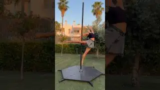 #aerialist #pole #poledance #poletrick #poletraining #circus