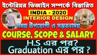 Interior Design Course | Interior Design Job in India | Interior Courses After 12th | Designer 2021